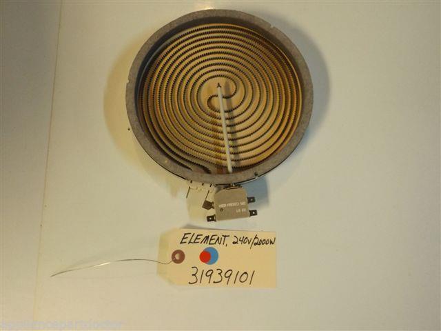 Amama STOVE 31939101 Element, 240v/2000w used Amama STOVE 31939101 Element, 240v/2000w used
